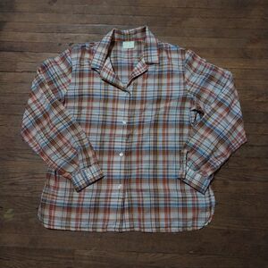 Vintage Plaid Shirt - Multicolor